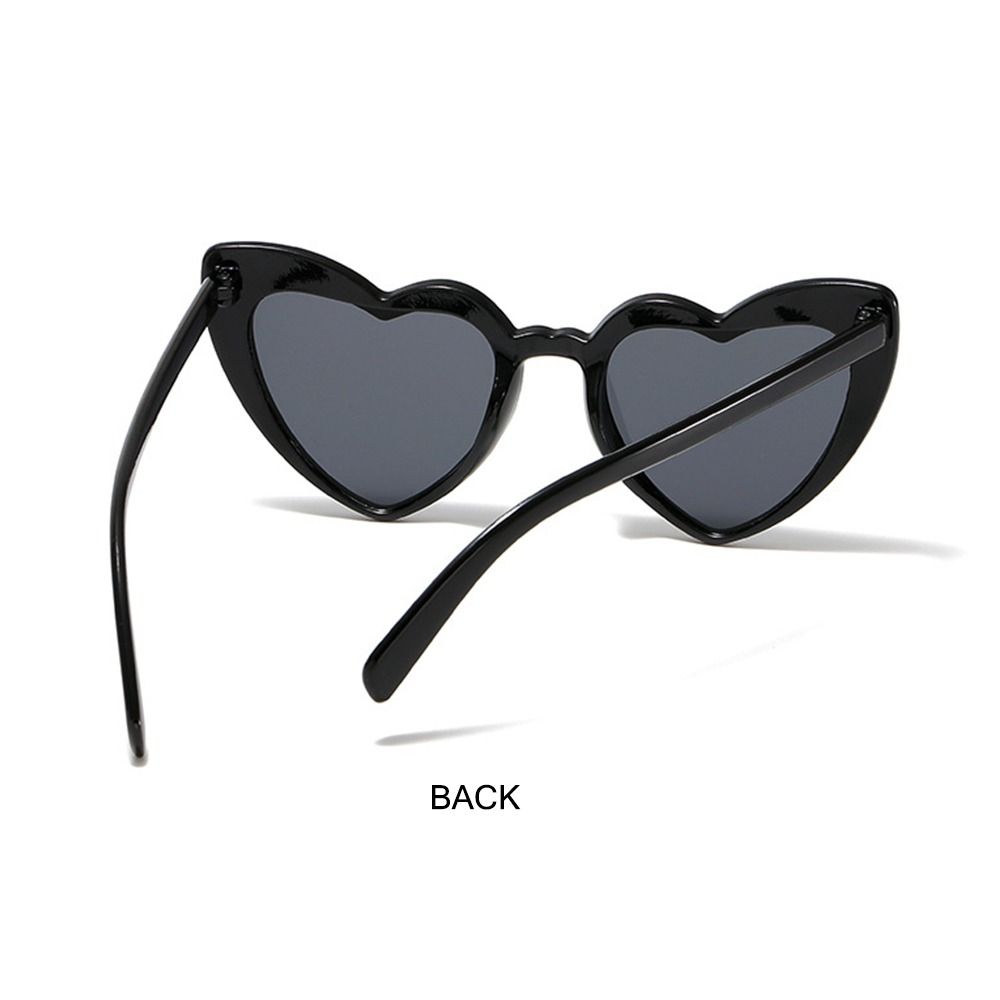 UVカット ハート型サングラス トレンディな不規則なピンクの - Street Fashion Vintage のレビューと価格