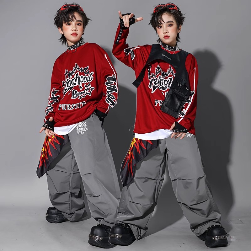 ボーイズ K-POP スウェットシャツ ファッションベスト  - Street Fashion Kpop のレビューと価格