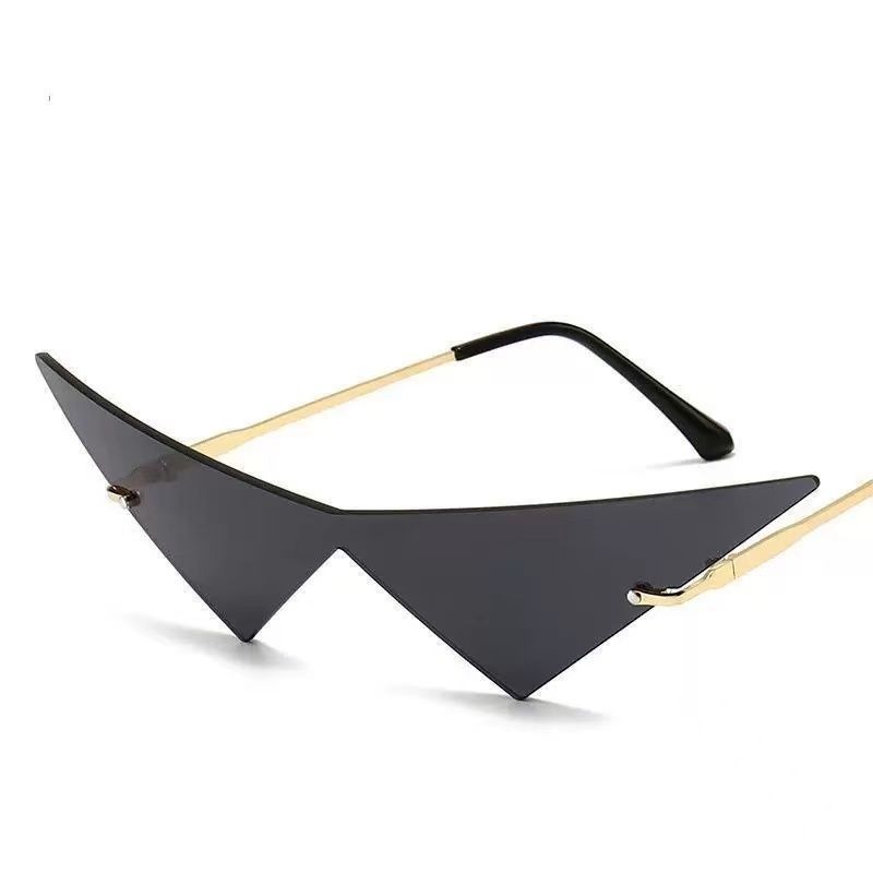 三角形サングラス ストリートアイウェア パーティーサングラス - Street Fashion Glasses のレビューと価格