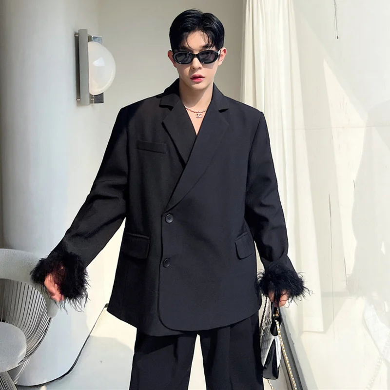 LUZHEN メンズファッションコート フェザーブレザー ス - Street Fashion Reviews のレビューと価格