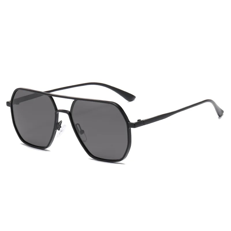 ヴィンテージ偏光サングラス男性ファッションブラックシェードア - Street Fashion Glasses のレビューと価格