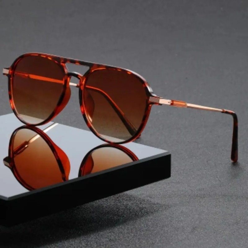 1 個ヴィンテージパイロットサングラス女性男性新しいファッシ - Street Fashion Glasses のレビューと価格