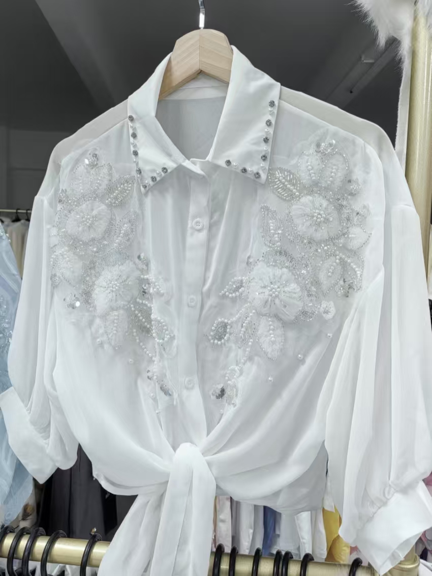 ストリートウェア夏の日焼け止めブラウスシャツ女性用カーディガ - Street Fashion Korea のレビューと価格