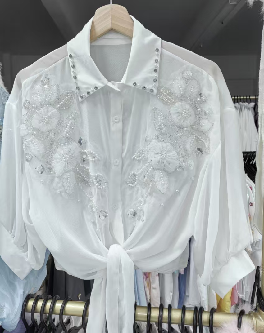 ストリートウェア夏の日焼け止めブラウスシャツ女性用カーディガ - Street Fashion Korea のレビューと価格