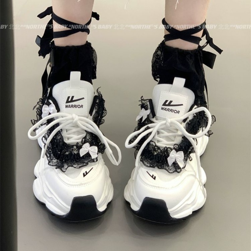 戦士オリジナルブランド不格好なスニーカー女の子のための Y2 - Street Fashion Y2K のレビューと価格