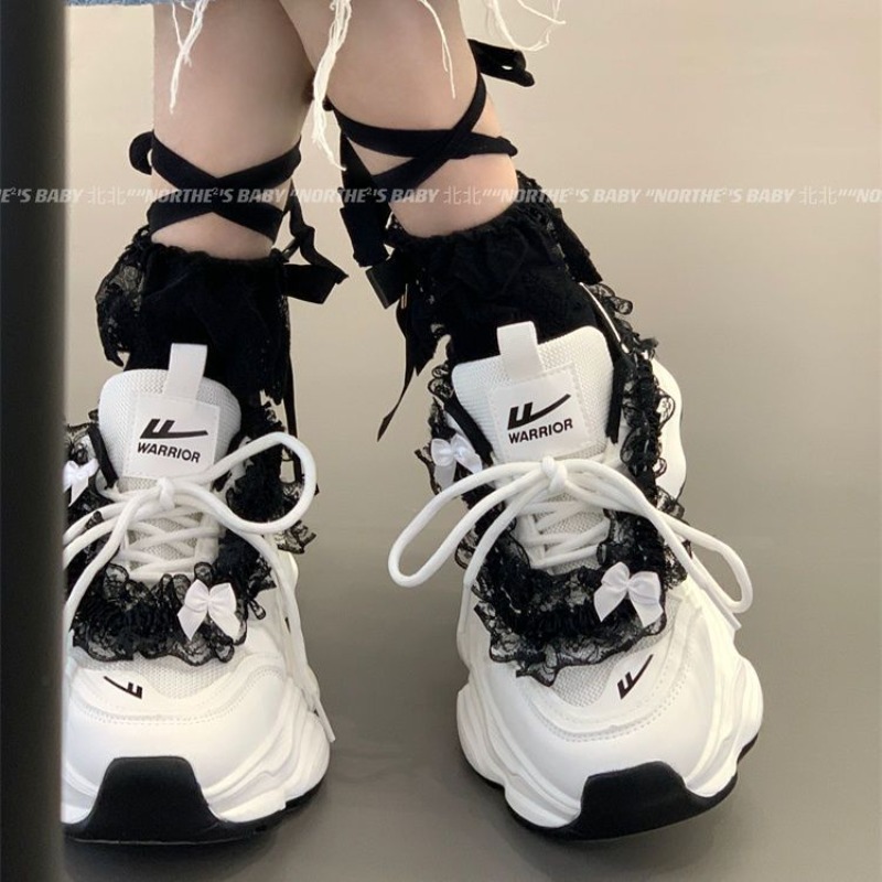 戦士オリジナルブランド不格好なスニーカー女の子のための Y2 - Street Fashion Y2K のレビューと価格