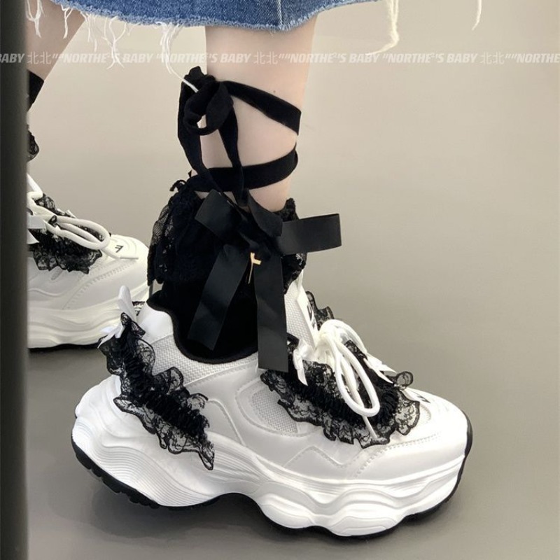戦士オリジナルブランド不格好なスニーカー女の子のための Y2 - Street Fashion Y2K のレビューと価格