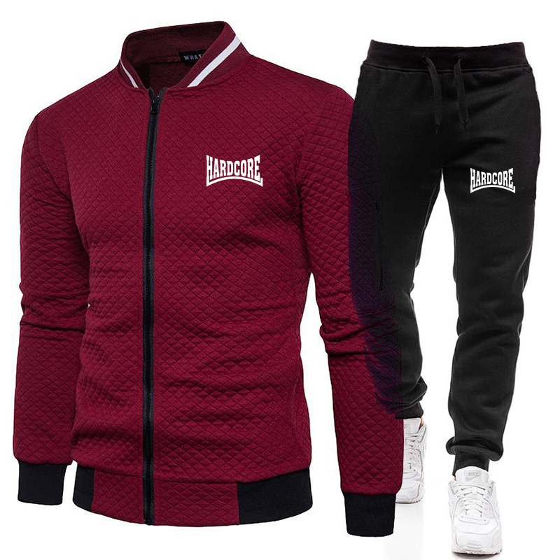 HARDCORE 春と秋のメンズファッションストリートスタン - Street Fashion For Man のレビューと価格
