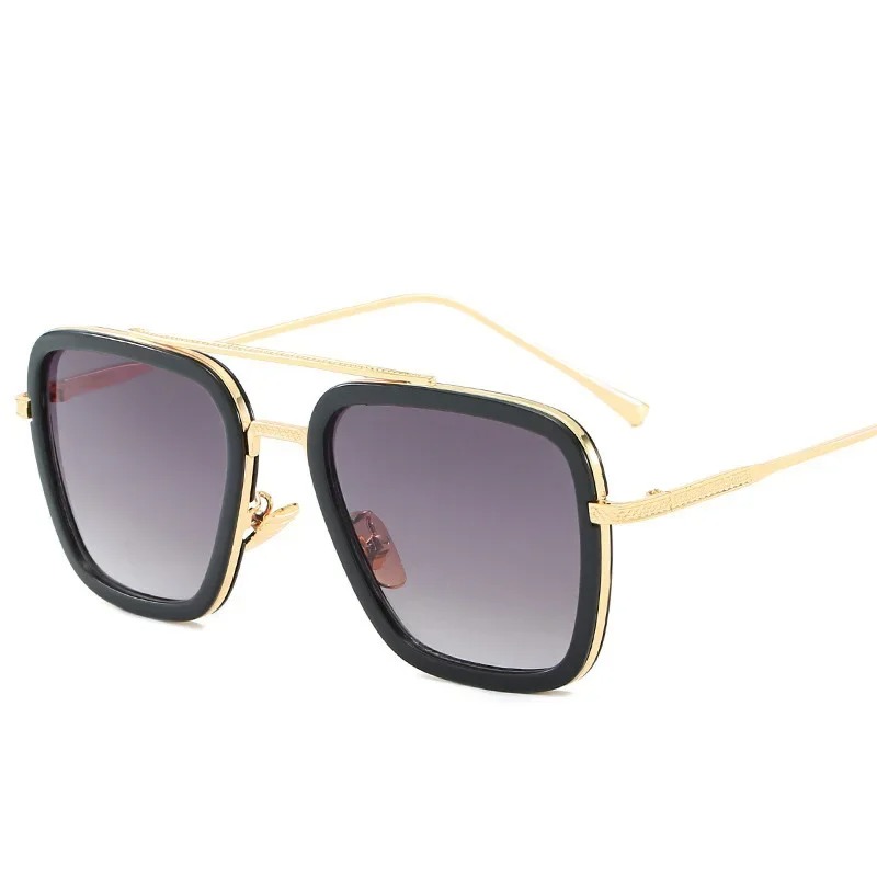 スチームパンク トニー・スターク サングラス メンズ レディ - Street Fashion Glasses のレビューと価格